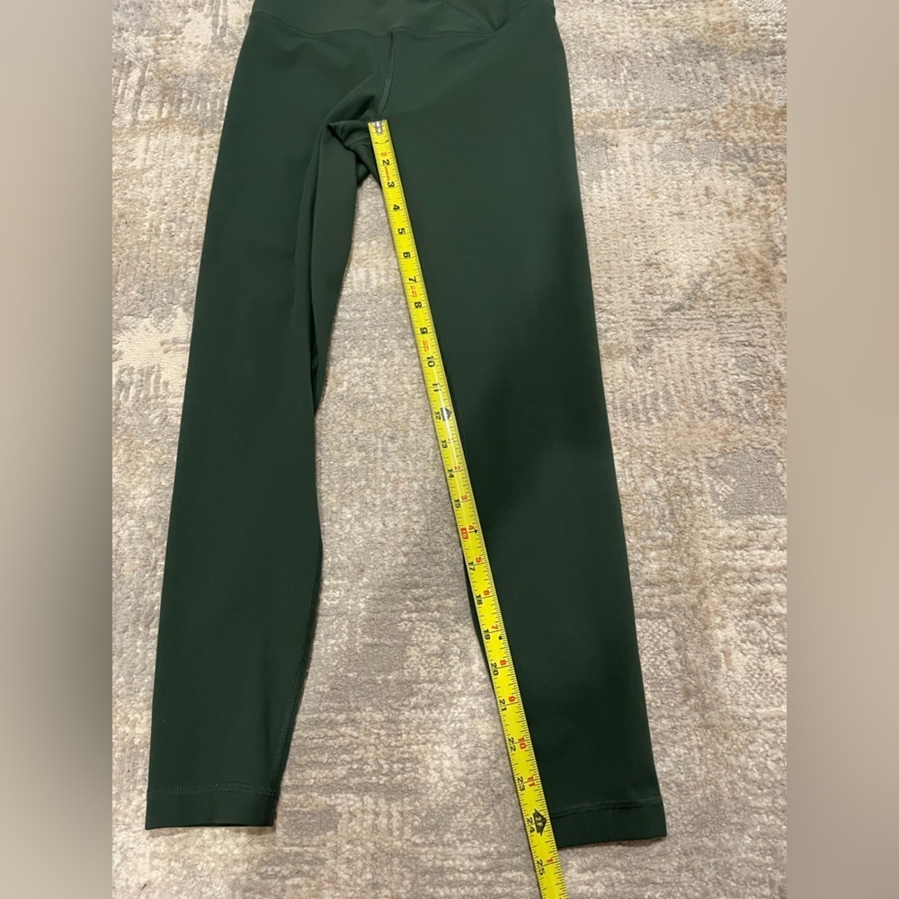 90 Degree Lana Cross Over Ankle Tight Green Leggings Size XS Yoga Staple Stretch - Picture 2 of 7